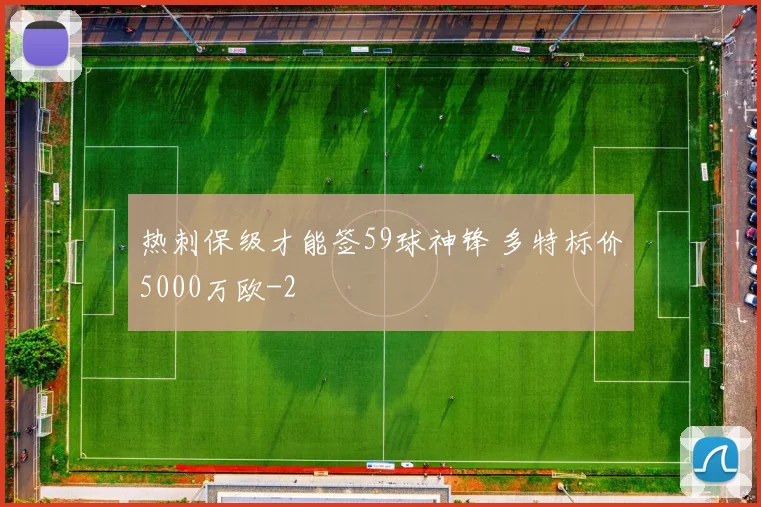 热刺保级才能签59球神锋 多特标价5000万欧